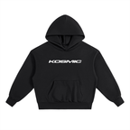 Black hoodie with gold Arabic text on a white background