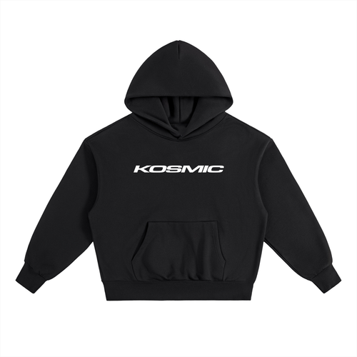 Black hoodie with gold Arabic text on a white background